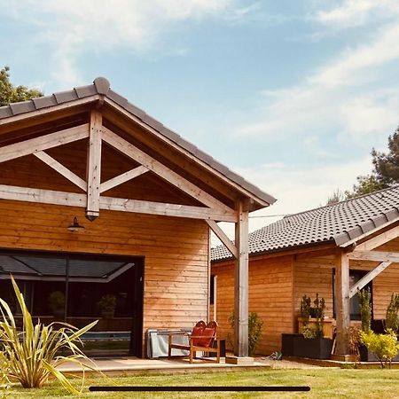 Chalet Montana - Au Cottage Du Medoc - Proche De Bordeaux Saint-Aubin-de-Médoc Exteriér fotografie